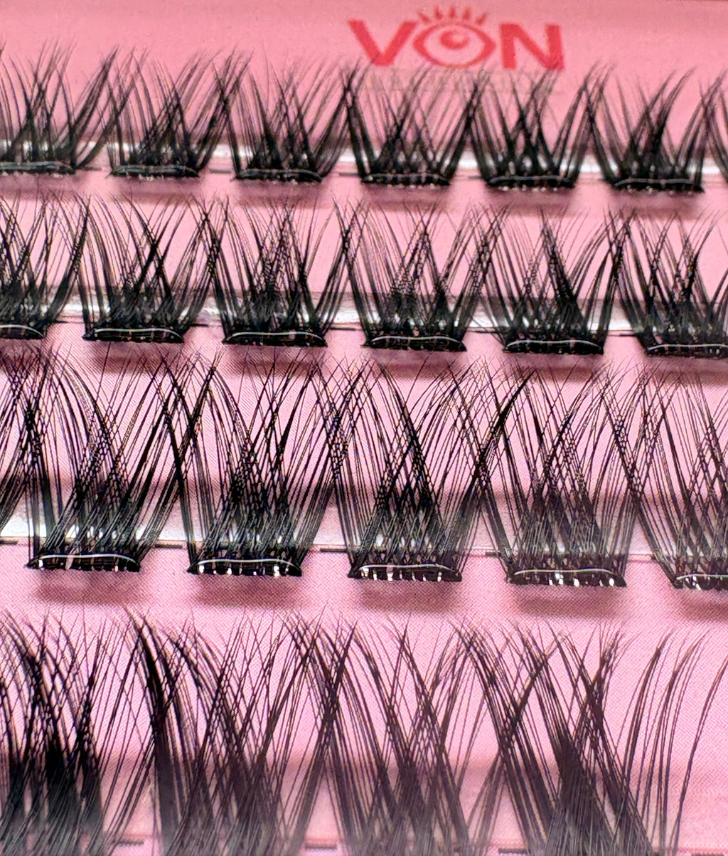 Forlímaðar | Press on Cluster lashes