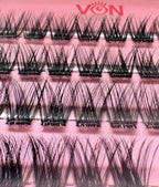 Forlímaðar | Press on Cluster lashes