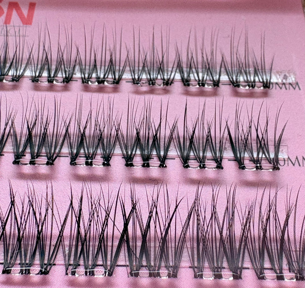 Forlímaðar | Press on Cluster lashes