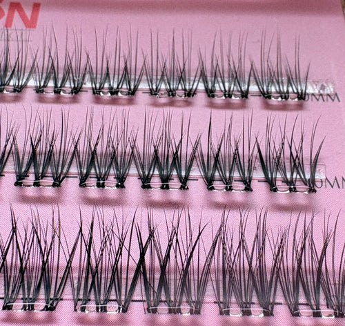 Forlímaðar | Press on Cluster lashes