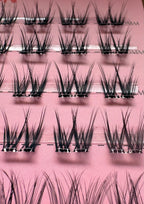 Forlímaðar | Press on Cluster lashes