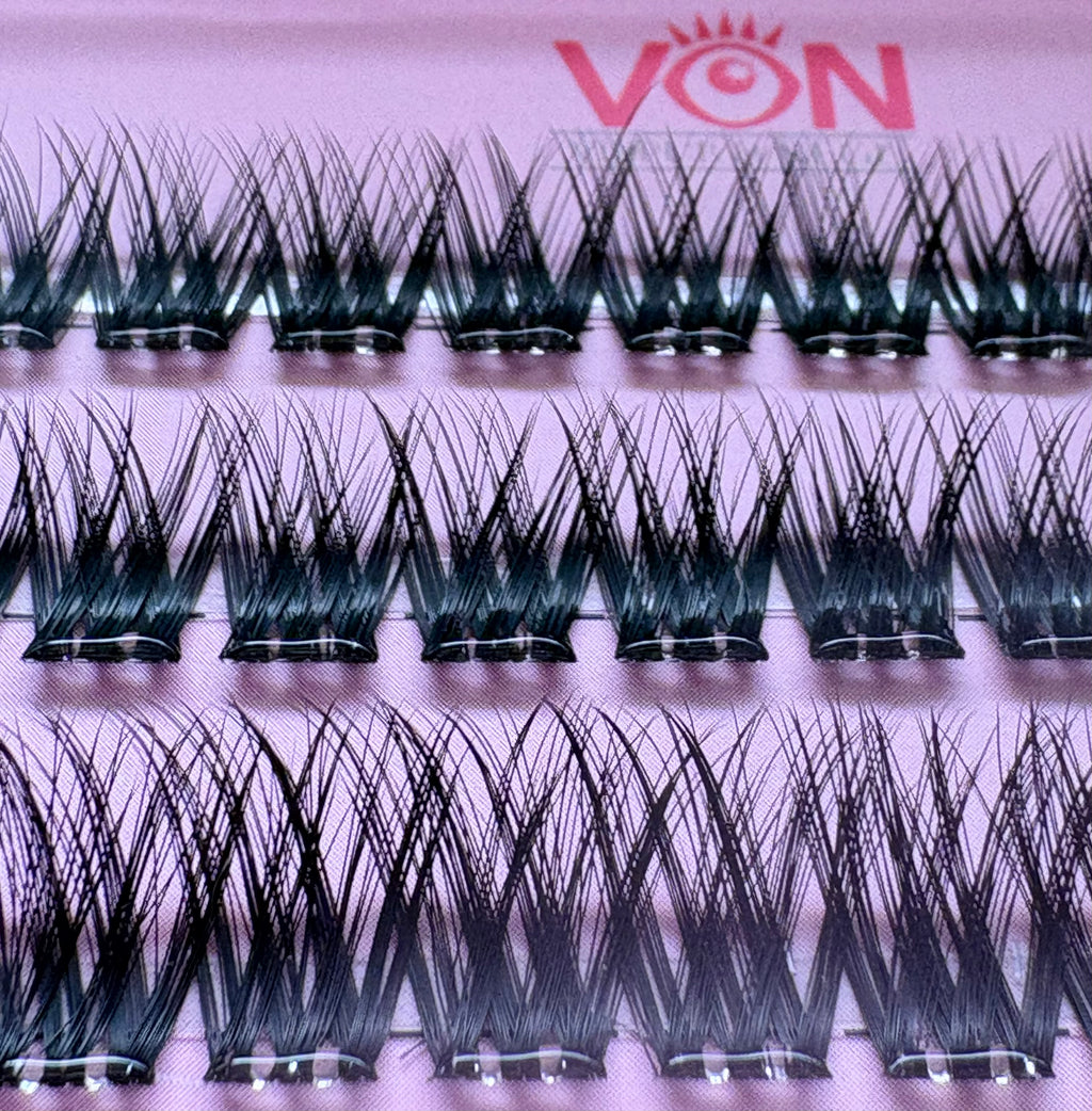 Forlímaðar | Press on Cluster lashes